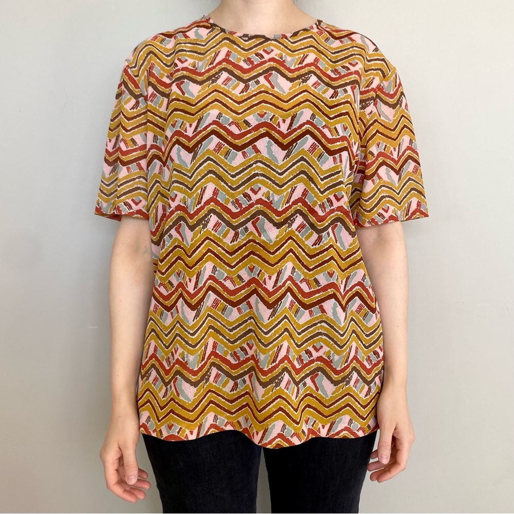 Vintage Missoni Sport classic zig-zag t-shirt. 💛